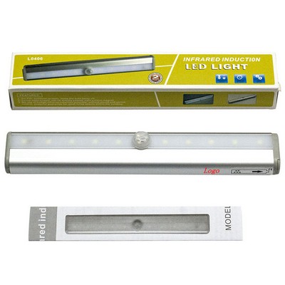 10 LED Bulbs Battery Operated Wireless Motion Sensor Light