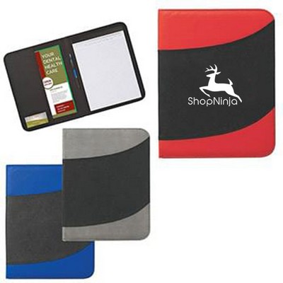 Non-Woven 8 ½" x 11" Bubble Padfolio