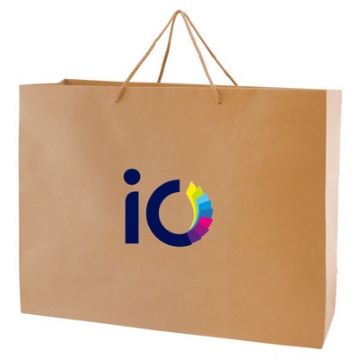 16x6x12'' 180GSM Natural Kraft Clothes Bag