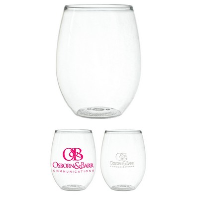 16 Oz. Rimless Tritan® Plastic Wine Tumbler