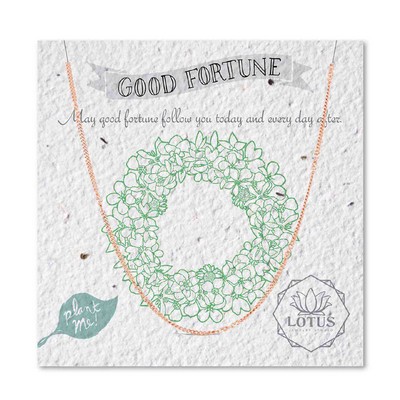 Seed Paper Jewelry Holder -