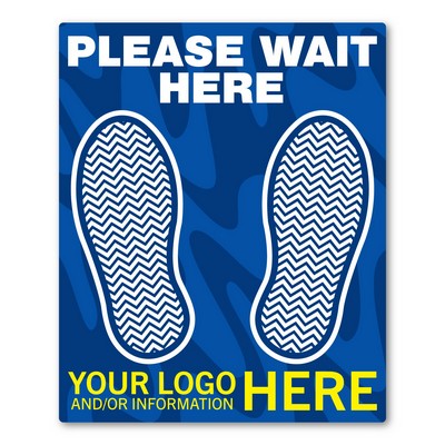 Rectangle Cement Decal - 9" x 11"