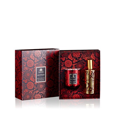Home Fragrance Scented Candle And Room Spray Gift Set