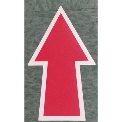 Arrow One Way Stock Carpet Decal