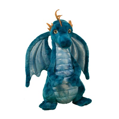 Zander Blue Dragon Stuffed Animal