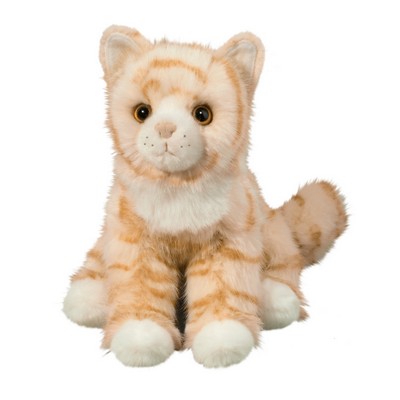 Adele Orange Stripe Cat Stuffed Animal