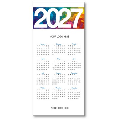 2027 Prism Calendar Card