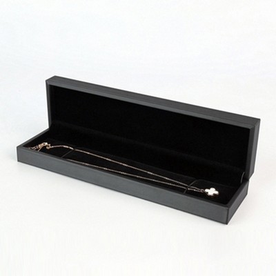 Premium PU Leather Jewelry Brace Lace Boxes Gift Boxes Jewelry Case for Necklaces Bracelets