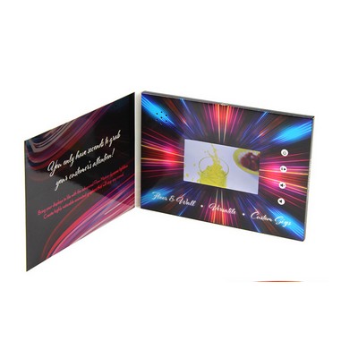 4.3 -inch LCD Screen Video Brochure Card