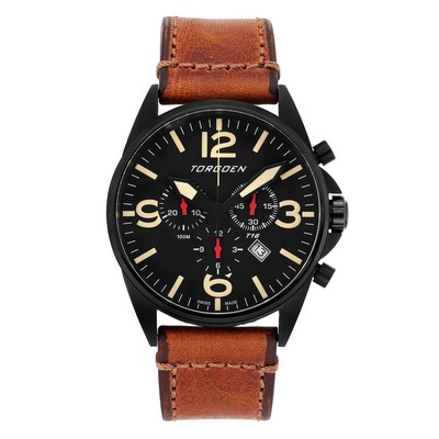 Torgeon T16 Black Chronograph Men's Watch