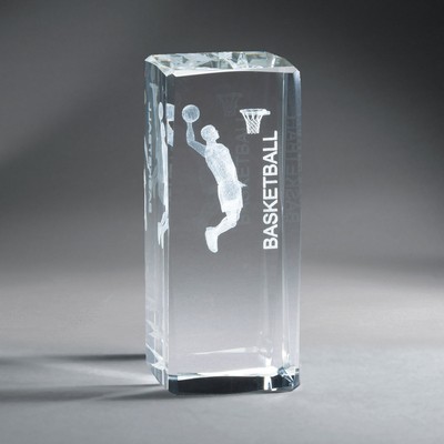 Male Basketball Crystal Tower