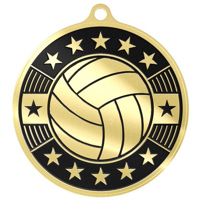 Volleyball Simucast Medallions