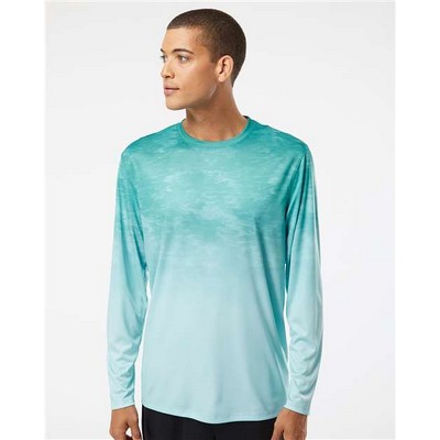 Paragon Montauk Oceanic Fade Performance Long Sleeve T-Shirt