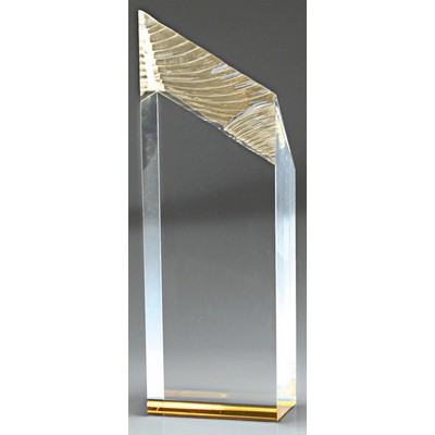 Glacier Tower Award, Gold, 8 1/2"H