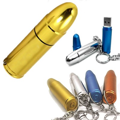 2G Metal Stainless Steel Bullet U Disk