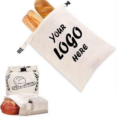 Linen Beeswax Bread Bag