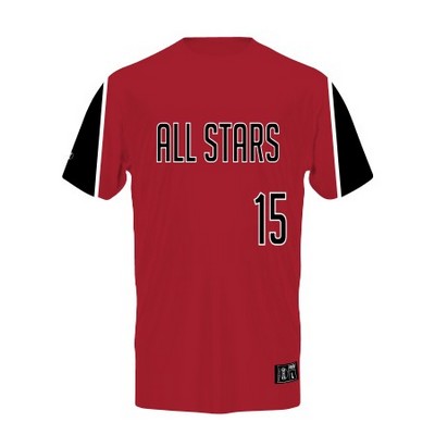 Holloway Youth FreeStyle™ Sublimated Reversible Crew Neck Baseball Jersey