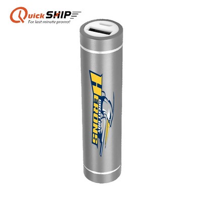 Edgewater Classic Cylinder Power Bank with Custom Imprint