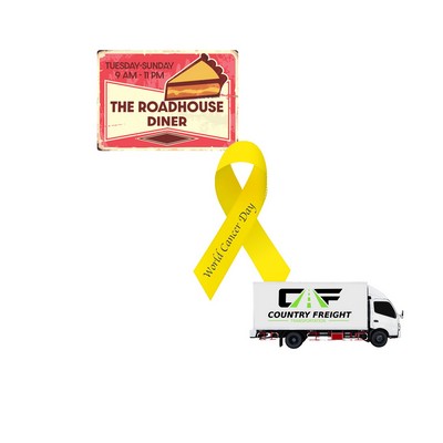 8 Sq. Inch Custom Indoor Magnet 35 Mil