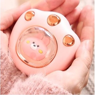 Wholesale Rechargeable Pocket Paw Hand Warmers Mini Cute Winter Heater