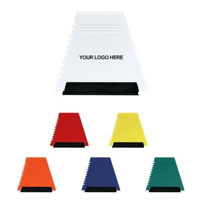 Portable Trapezoidal Ice Scraper