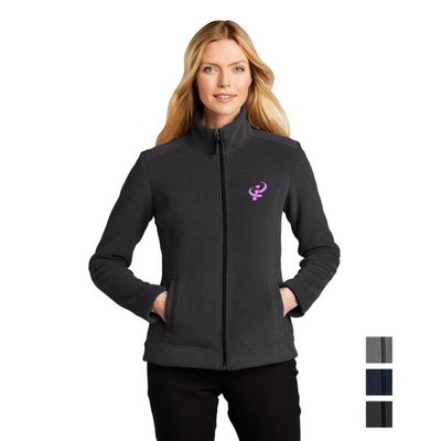 Port Authority® Women's Ultra Warm Brushed Fleece Embroidered Jacket