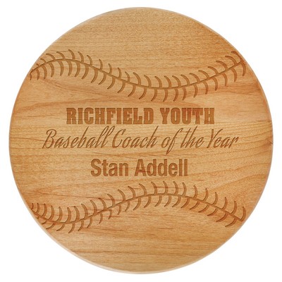 9 1/2" Diameter Alder Round Plaque