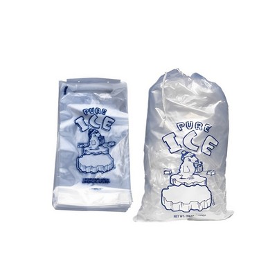 20 Lb Drawstring Ice Bag
