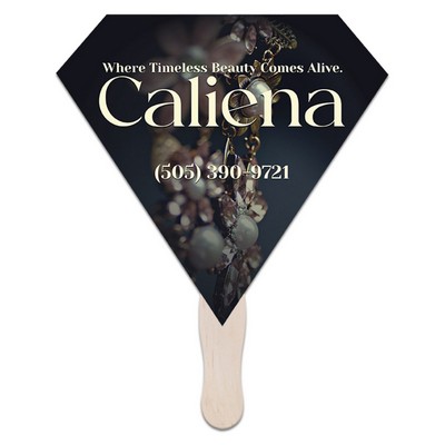 Gem Diamond Hand Fans