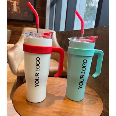 40 oz Tumbler with a removable handle