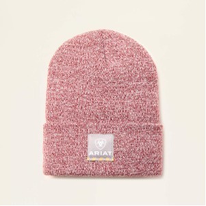 Ariat® Women's Burgundy Red Rebar® Watch Cap