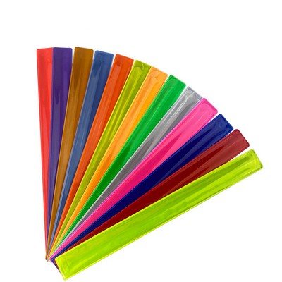 1'' Reflective Slap Bracelet