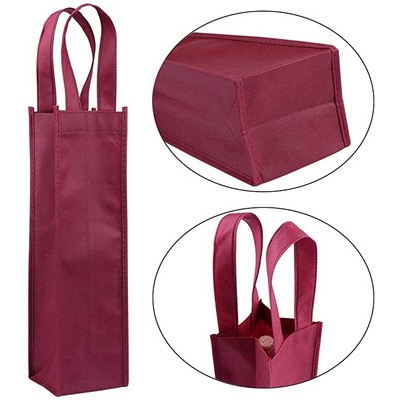Reusable Non Woven Wine Tote Bag