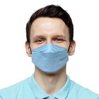 CA-N95 Respirator Large Blue Face Mask (10 Pack)