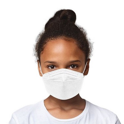 CA-N95 Respirator X-Small White Face Masks (7"x2.75") - 10 Pack