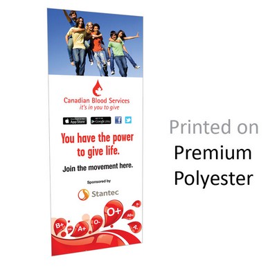 24" w x 82" Replacement Banner Only