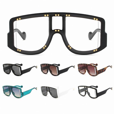 Oversized Unisex Fashion Sunglasses for Adults