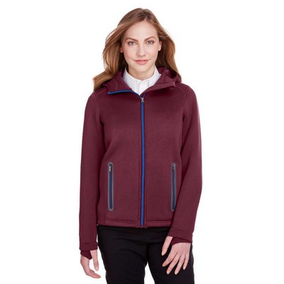 North End Ladies' Paramount Bonded Knit Jacket