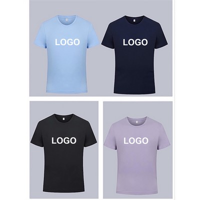 100% Cotton Custom Advertising Adult T-Shirt