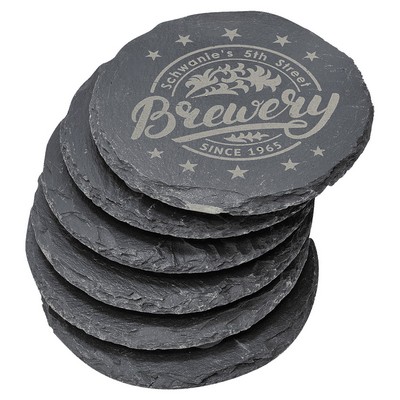 Slate Coaster Set 6 Piece