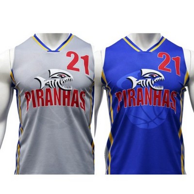 Sublimated Reversible Basketball Jersey