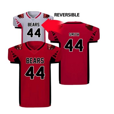 Men's/Youth Reversible Straight Bottom Football Game Jersey