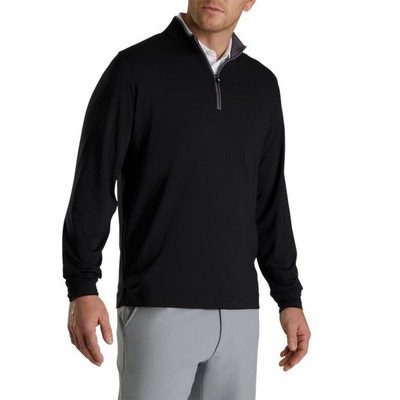 FootJoy Men's Lightweight Solid Mid-Layer with Trim