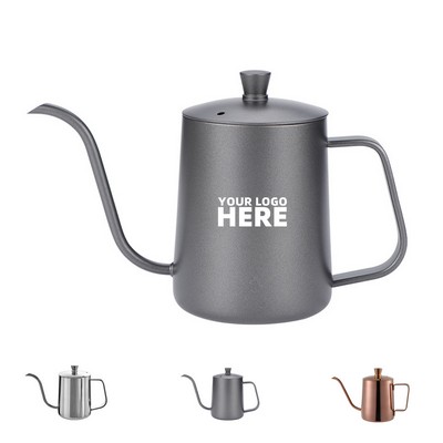 12 Oz. Stainless Steel Gooseneck Coffee Pot