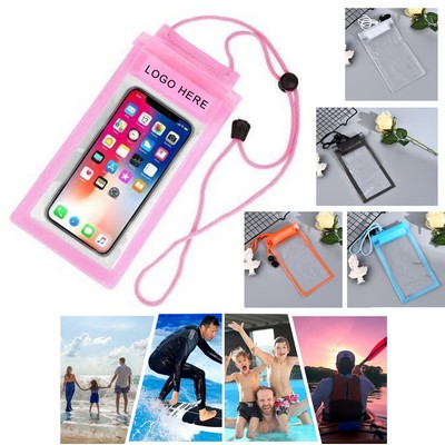 Universal Waterproof Phone Pouch With Lanyard