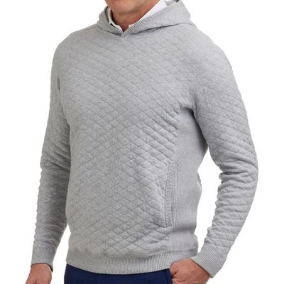 Holderness & Bourne Wallace Midweight Egyptian Cotton Jacquard Hoodie