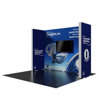 10' StraightLine™ Modular Kit w/Double Sided Panel J & 1 Panel V