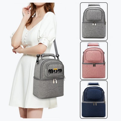 Double Layer Mommy Bag w/ Cooler Compartment
