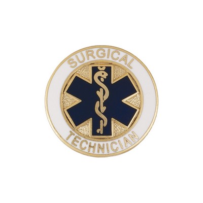 Prestige Medical - Surgical Technician Cloisonne Pin