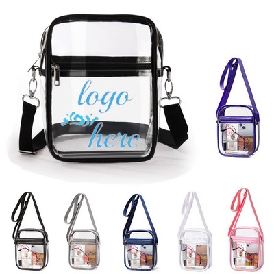 Pvc Clear Crossbody Bag